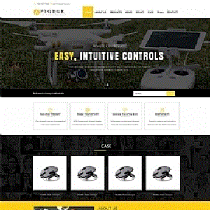 (自适应手机端)响应式HTML5五金电子产品外贸网站源码五金电器出口英文外贸类网站pbootcms模板