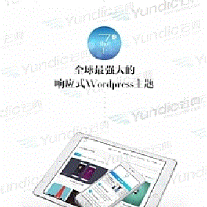 The7可视化建站10.0.0官网中文版可视化拖拽编辑的WordPress主题