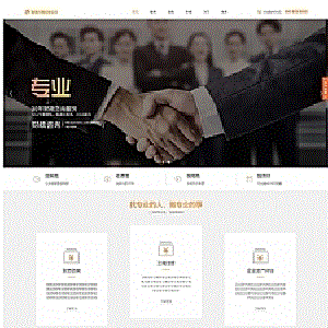 (自适应手机版)响应式代理记账财政咨询服务类网站源码html5财务会计类pbootcms网站模板