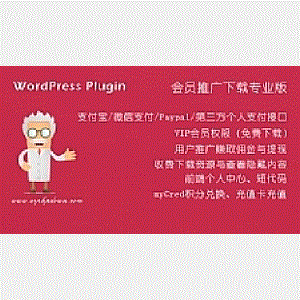 WordPressVIP付费下载插件Erphpdownv11.3会员系统+三级分销+前端个人中心