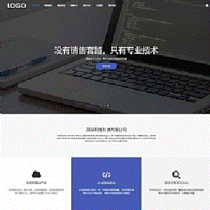 (自适应手机端)SEO优化网络建站公司网站源码pbootcms网站建设网络科技类模板
