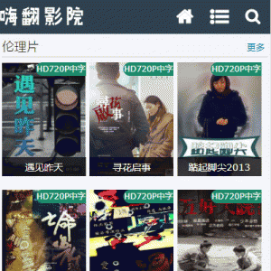 苹果cmsv10简约大气响应式模板自适应手机端